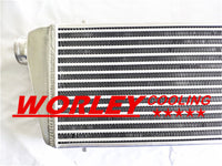 550 x 230 x 50mm FMIC ALUMINUM INTERCOOLER 2.25" INLET/OUTLET TURBO Tube and Fin