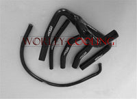 BLACK Silicone Y hose kits for Honda CR250R CR 250 R 2000 2001 00 01
