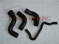 BLACK SILICONE TURBO HOSE KIT for AUDI A4 1800 1.8T B5 AEB/AVJ 1995 1996 1997 95 96 97