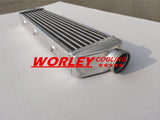 550x140x50mm FMIC ALUMINUM INTERCOOLER 2.25" INLET/OUTLET TURBO Tube and Fin