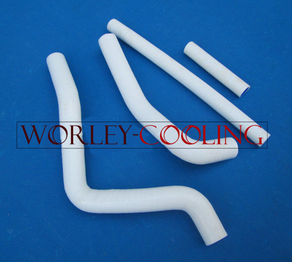 FOR KAWASAKI KX125 KX 125 1994 - 2002 94 95 96 97 98 99 00 01 02 Silicone Radiator Hose Kit WHITE