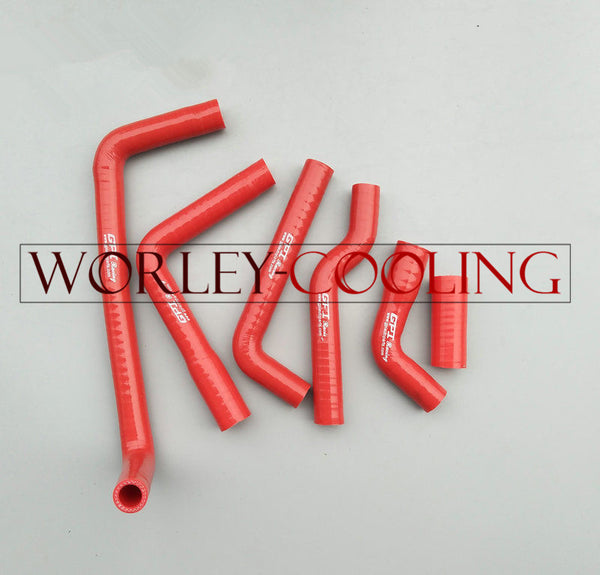 Silicone Radiator Hose for 2007-2015 07 08 09 10 11 12 13 14 15 GAS GAS MX/SM/EC 200/250/300 RED