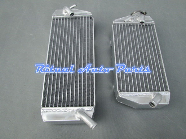 Aluminum Radiator Set for Kawasaki KLX450R KLX450 2006 2007 2008 2009 ALLOY L&R KLX 450 R 06 07 08 09