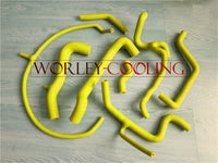 FOR VW GOLF/JETTA MK3 A3 VR6 2.8/2.9 AAA/ABV NON-US SILICONE COOLANT HOSE KIT YELLOW