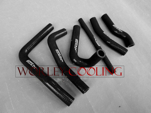 silicone radiator coolant hose For Honda CR250 CR250R CR 250 R 2000 2001 00 01 BLACK