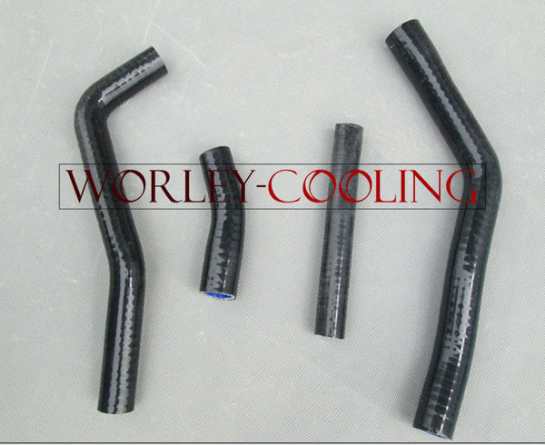 Black Silicone Radiator Hose kit for YAMAHA YZF450 YZ450F YZ 450 F 2010 2011 2012 2013 10 11 12 13