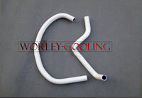 FOR suzuki LT250 LT250R silicone radiator hose Kit 1985 1986 85 86 WHITE LT 250 R