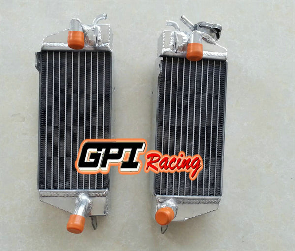 L&R FULL Aluminum Alloy Radiator FOR Husqvarna WRK125 WMX125 1987 1988 87 88 WRK WMX 125