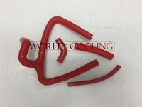 Silicone Radiator Y Hose Kit for Honda CR250 CR250R CR 250 E 2002-2008 02 03 04 05 06 07 08 RED