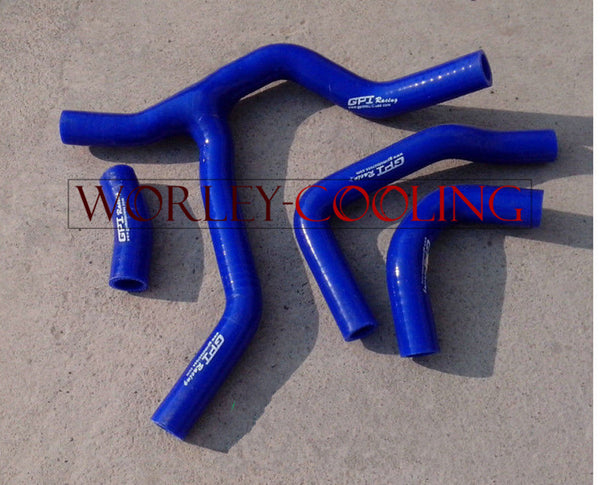 Blue silicone radiator Y hose kits for HONDA CRF450R 2015 2016 15 16 CRF 450 R