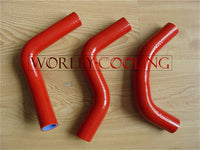 FOR SUZUKI SWIFT 1.3 G13 GTI 1989 1990 1991 1992 1993 1994 1995 1996 1997 1998 1999 2000 SILICONE RADIATOR HOSE RED 89 90 91 92 93 94 95 96 97 98 99 00
