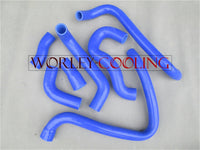 Blue Silicone Radiator & Heater Hose FOR Lotus Esprit S4/S4s 910S 2.2L Turbo 1993 1994 1995 1996 93 94 95 96