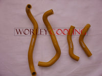 Orange silicone radiator hose for HONDA ATC250R 1985 1986 85 86 ATC 250 R