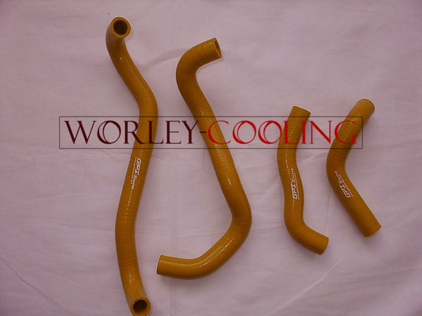 Orange silicone radiator hose for HONDA ATC250R 1985 1986 85 86 ATC 250 R