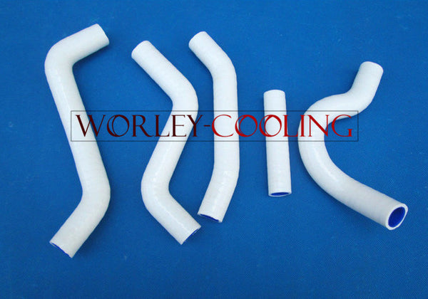 FOR SUZUKI RMZ 450 RMZ450 07 2007 SILICONE RADIATOR HOSE WHITE