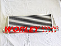 550 x 230 x 50mm FMIC ALUMINUM INTERCOOLER 2.25" INLET/OUTLET TURBO Tube and Fin