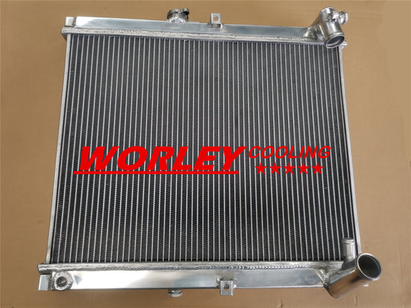3 Core 56MM Aluminum Radiator FOR MAZDA RX7 Ser4 1986 1987 1988 1989