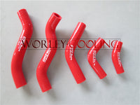 SILICONE RADIATOR HOSE FOR HONDA CR125R CR 125 CR125 1998 1999 98 99 RED