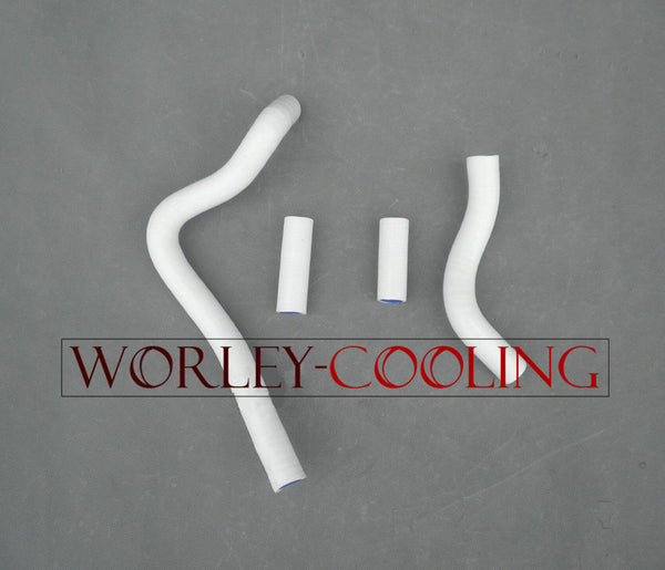 WHITE silicone radiator hose for HONDA CR250 CR250R CR 250 R 1992-1996 92 93 94 95 96