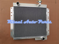 3 Rows Aluminum Radiator For Toyota FJ40 FJ45 PETROL LandCruiser 1981-1984 1982 1983 MANUAL 81 82 83 84 FJ 40 45