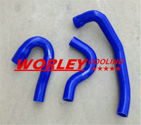 Blue Silicone radiator hose for Navara D22-II 3.0 TDi ZD30 Turbo Diesel 2001-2006 01 02 03 04 05 06