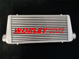 Universal Front Mount Alloy aluminum Intercooler Delta Fin 600x300x70mm 3" In/Outlet 76mm