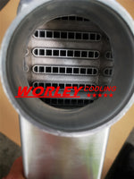 Universal Front Mount Alloy Intercooler Tube&Fin 600x300x80mm 76mm 3" In/Outlet overall 105mm thickness