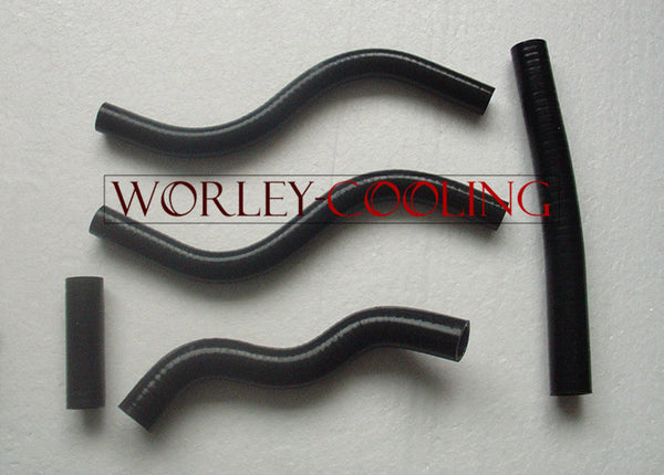 silicone radiator coolant hose FOR Honda CR125 CR125R 1989 89 BLACK