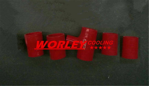 Silicone Intercooler Piping hose kit FOR Renault 5 GT turbo RED