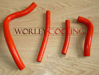 Silicone Radiator Hose Kit for Suzuki RM250 RM 250 1996-2000 96 97 98 99 00 RED