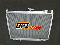 3ROW Aluminum radiator for Nissan D21 Pathfinder Pickup 2.4 3.0 1986-1997 AT 1987 1988 1989 1990 1991 1992 1993 1994 1995 1996 AUTOMATIC 86 87 88 89 90 91 92 93 94 95 96 97