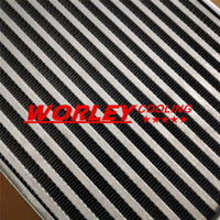 24"x12"x3" FMIC Aluminum Intercooler Universal 600 x 300 x 76mm 3" Inlet/Outlet