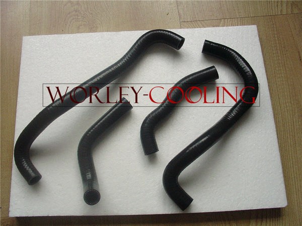 BLACK silicone radiator hose for HONDA ATC250R ATC 250 R 1985 1986 85 86