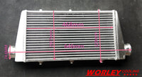 Universal Turbo Front Mount Aluminum Intercooler 468x290x38mm Tube & Fin 3" pipe