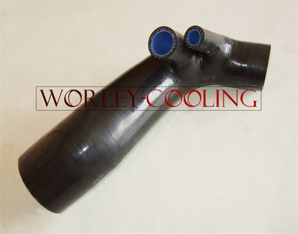 For Nissan Skyline GTS R33 R34 RB25DET Silicone Turbo Induction Hose Pipe BLACK