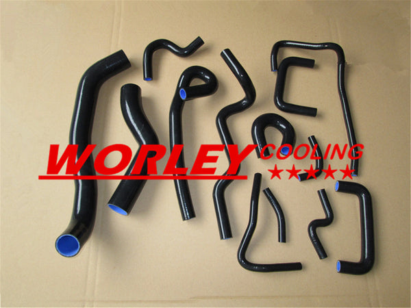 FOR Nissan SKYLINE ECR33/R33 GTS-25T/GTS-4 RB25DET RADIATOR & HEATER HOSE BLACK