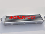 550x140x50mm FMIC ALUMINUM INTERCOOLER 2.25" INLET/OUTLET TURBO Tube and Fin