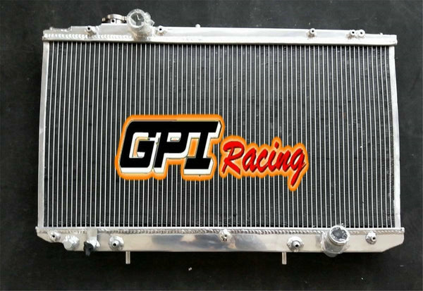 5ROW Aluminum Radiator Fit FOR TOYOTA ARISTO JZS161 2JZ-GTE 3.0L TURBO 1997-2004 97 98 99 00 01 02 03 04 A/T automatic