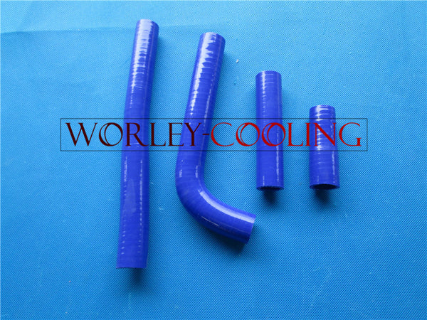 BLUE silicone radiator hose for YAMAHA YZ400F & WR400F 1998 1999 2000 98 99 00