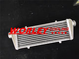 450x170x65mm Aluminum Turbo Intercooler 2.25" inlet/outlet Tube and Fin Design