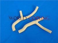 For SUZUKI DRZ400E DR-Z400E 2000 2001 2002 00 01 02 silicone radiator hose YELLOW