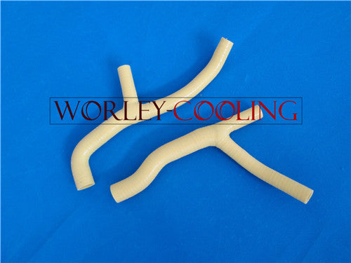 For SUZUKI DRZ400E DR-Z400E 2000 2001 2002 00 01 02 silicone radiator hose YELLOW