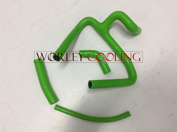 Silicone Radiator Y Hose Kit for Honda CR250 CR250R 2002-2008 02 03 04 05 06 07 08 GREEN