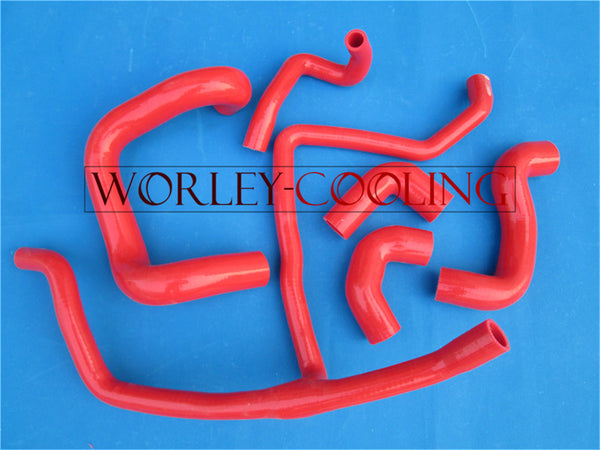 Coolant Silicone Hose for BMW E30 M20 320i/325i 1989 1990 1991 1992 89 90 91 92 RED