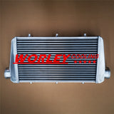 FMIC Universal Aluminum Turbo Intercooler for 500x290x62mm 3" Inlet/Outlet 76mm