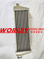 450x170x65mm Aluminum Turbo Intercooler 2.25" inlet/outlet Tube and Fin Design