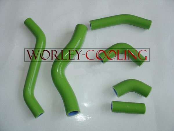 Silicone Radiator Hose for Kawasaki KLX450 KLX450R KLX 450 2008 2009 2010 08 09 10 GREEN