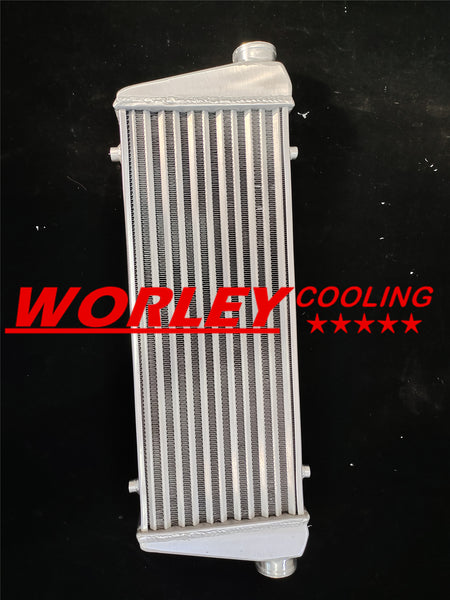 550x220x50mm Front Mount Aluminum Intercooler 2.2" Turbo Delta Fin Design