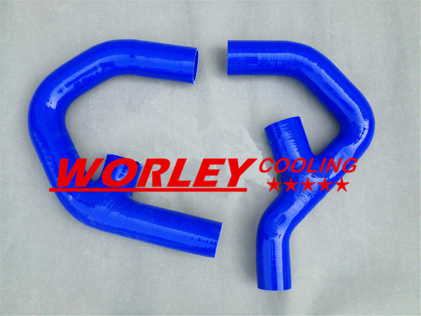 For VW GOLF GTI JETTA MK5 MK6 2.0T AUDI A3 intercooler Silicone pipe hose blue