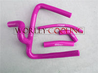 Silicone Radiator Y Hose Kit for Honda CR250 CR250R CR 250 E 2002-2008 02 03 04 05 06 07 08 PINK
